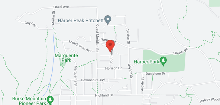 map of 149 1460 SOUTHVIEW STREET